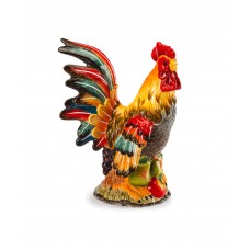 Керамическая декоративная скульптура Петух Le Coq, 290 мм