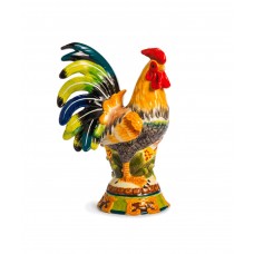 Керамическая декоративная скульптура Петух Le Coq, 260 мм