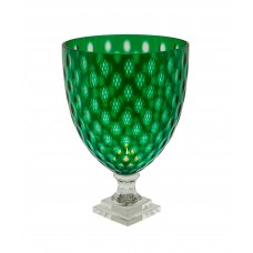Ваза Hurricane Venice Green, большая